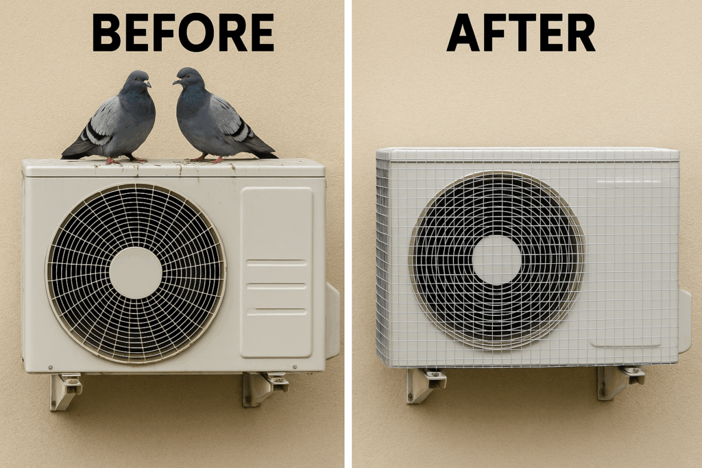 Pigeon Net for AC outdoor unit